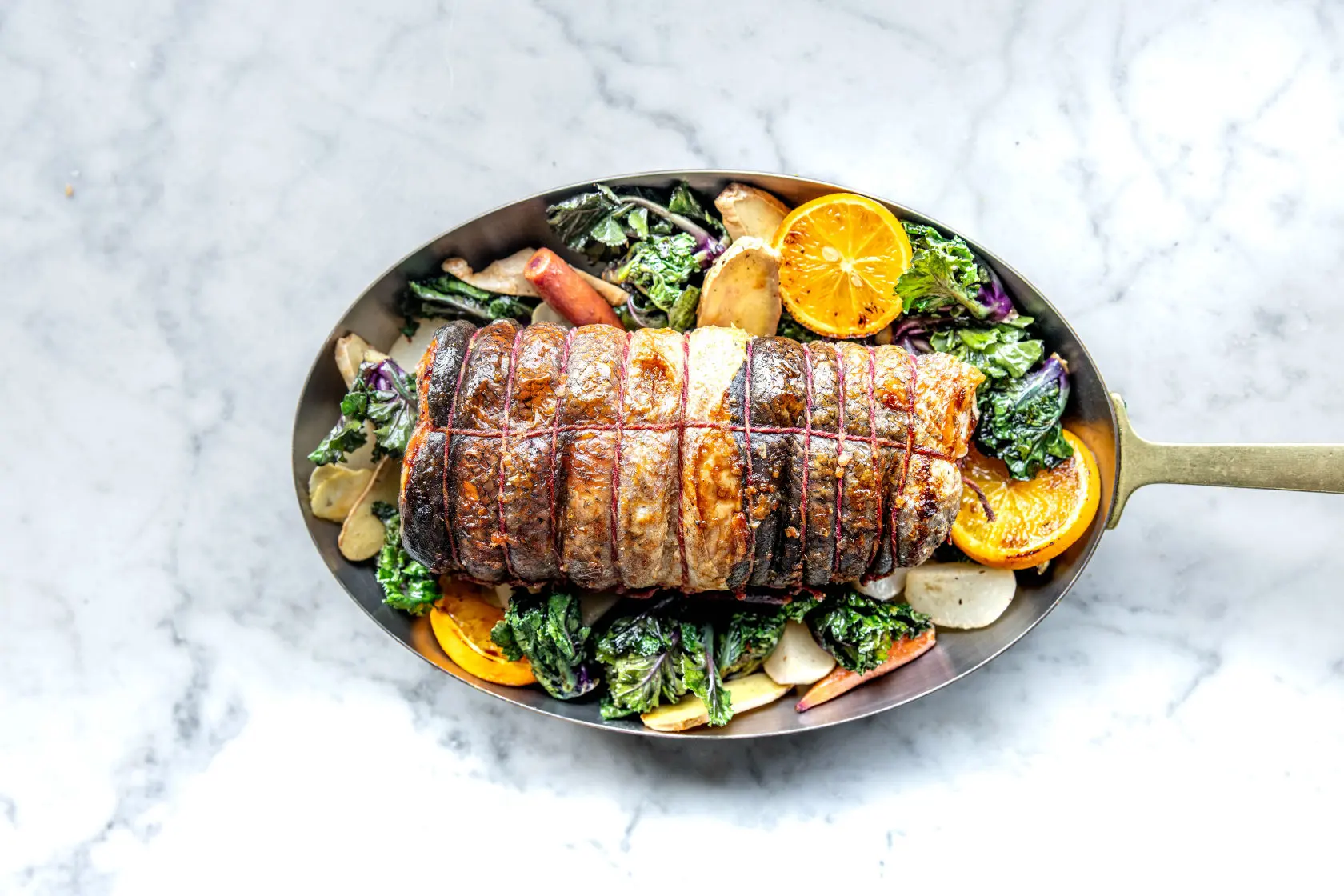 Boned and Rolled Organic Irish Salmon with Persian Stuffing