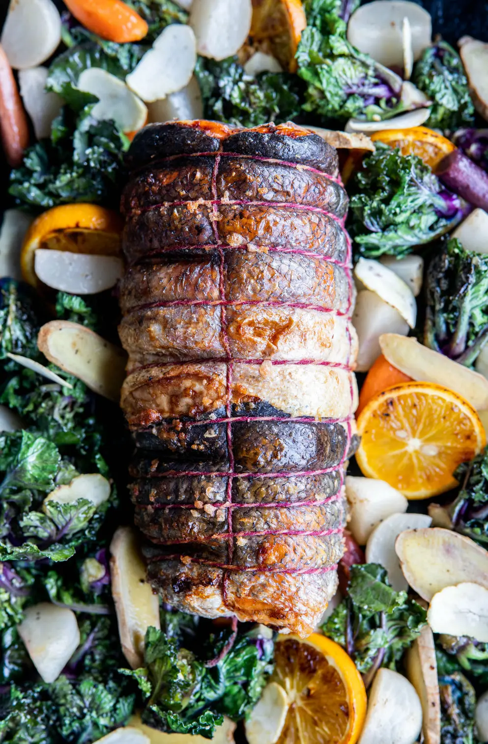 Boned and Rolled Organic Irish Salmon with Persian Stuffing - Image 4