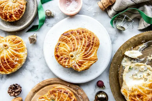 Puff pastry Garlic  1/2 Shell Irish Scallops